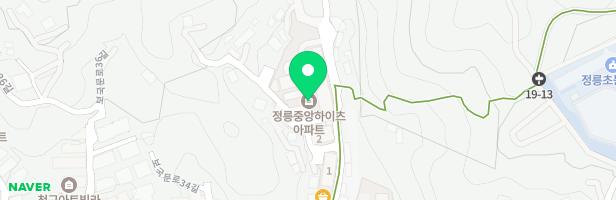 [정릉4동]중앙하이츠아파트 지도 이미지