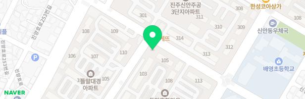 들말흥한타운 (105동) 놀이터 지도 이미지