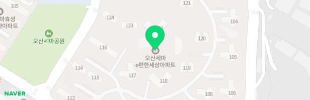 세마e편한세상아파트 어린이놀이터2 지도 이미지
