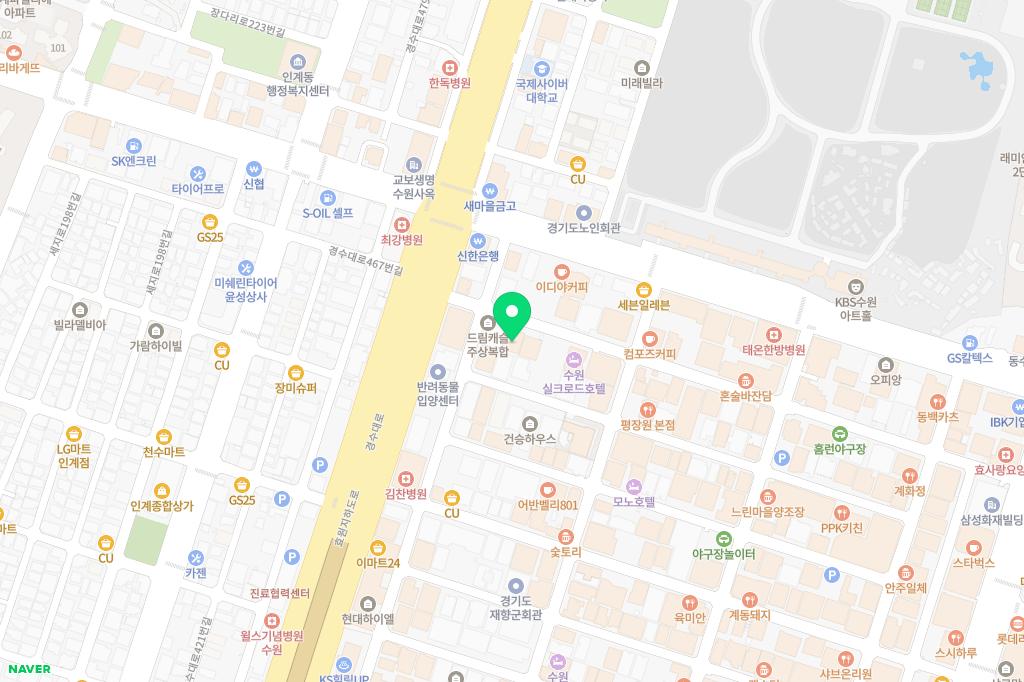 더 바벨 역도 체육관 지도 이미지