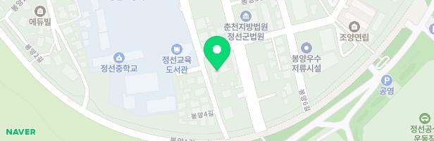 정선어린이집 놀이터 지도 이미지