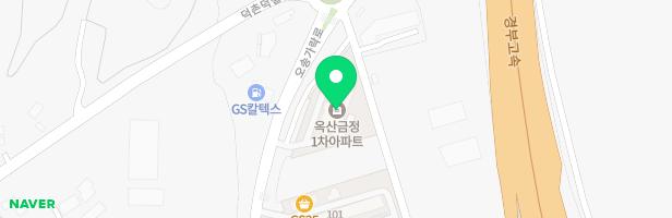 금정1차아파트내 놀이터 지도 이미지