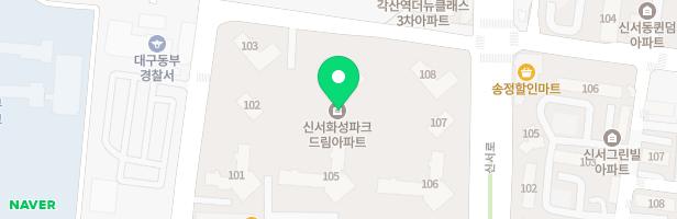 신서화성파크드림 늘푸른놀이터(101, 102동 사이) 지도 이미지