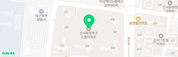 신서화성파크드림 광나루놀이터(104동 앞) 지도 이미지