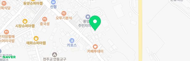 군립풍양어린이집 놀이터 지도 이미지
