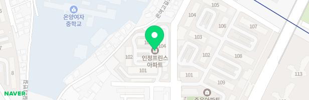 인정프린스 어린이놀이터 지도 이미지