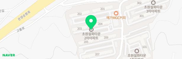 초원설화타운2차아파트놀이터(202동) 지도 이미지