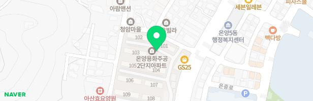용화주공2차아파트-103동옆 지도 이미지
