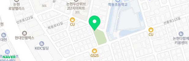 학동어린이공원 지도 이미지