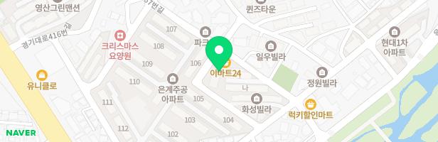 지구촌어린이집 실외놀이터 지도 이미지
