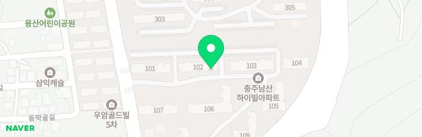 용산 주공 2단지 제2놀이시설(관리사무소 옆) 지도 이미지