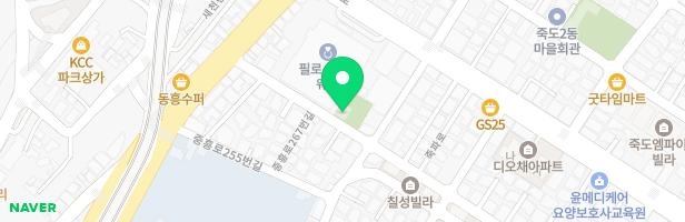 용흥1 어린이공원 어린이놀이시설 지도 이미지