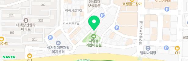 사령봉어린이공원 어린이놀이시설 지도 이미지