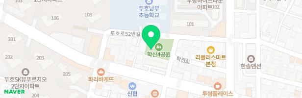 학산4 어린이공원 어린이놀이시설 지도 이미지