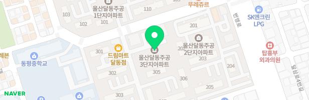 울산달동3단지 어린이놀이터4 지도 이미지