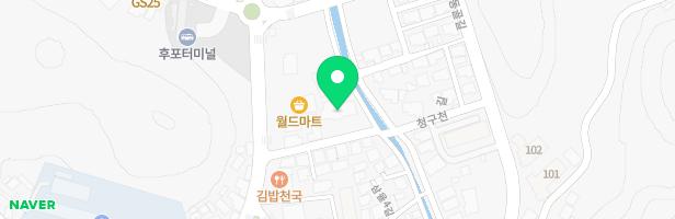 후포어린이집 놀이터 지도 이미지