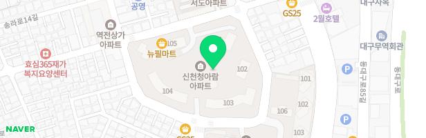 신천청아람 지도 이미지