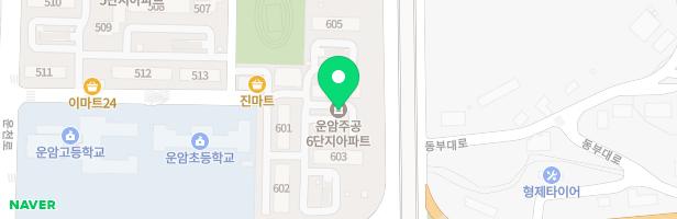 운암6단지 놀이터2 지도 이미지