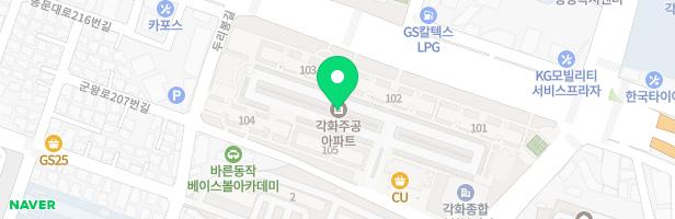 각화동_주공아파트(101동 앞) 지도 이미지