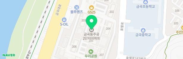 금곡주공아파트2단지 201동앞 놀이터1 지도 이미지