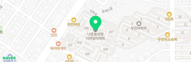 보람더하임아파트104동놀이터 지도 이미지