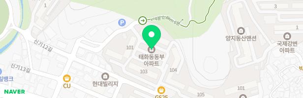 진영동부아파트 놀이터 지도 이미지