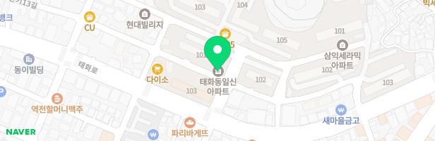 일신아파트103동 놀이터 지도 이미지
