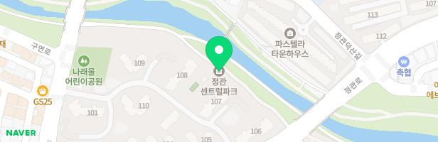 정관 센트럴파크 어린이놀이터1 지도 이미지
