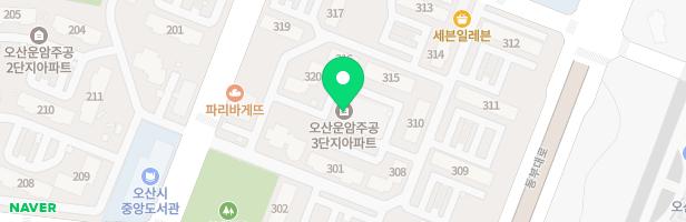운암주공3단지아파트 놀이터1(예원유치원앞) 지도 이미지