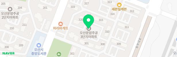 운암주공3단지아파트 놀이터6(관리사무소뒤) 지도 이미지
