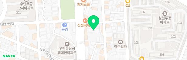 아주대학교어린이집 놀이터 지도 이미지