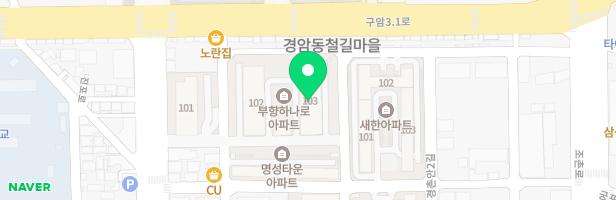 경암부향아파트 1 놀이터 지도 이미지