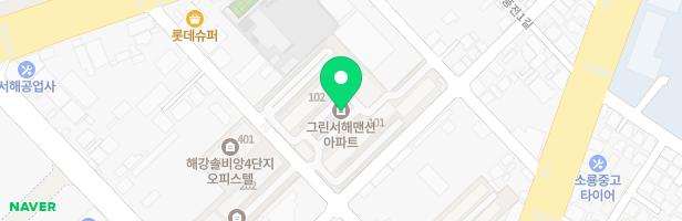 그린서해맨션 지도 이미지