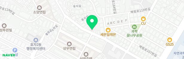 꼬마숲둥지 어린이집놀이터 지도 이미지