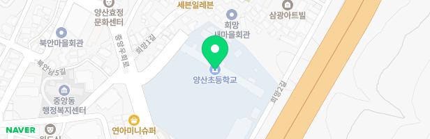 양산초병설유치원 놀이터 지도 이미지