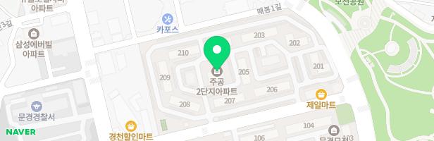 문경매봉2 어린이놀이터4 지도 이미지