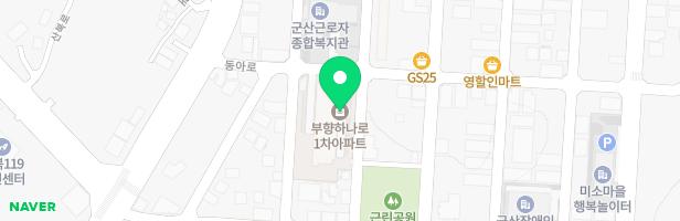 산북부향하나로1차 지도 이미지