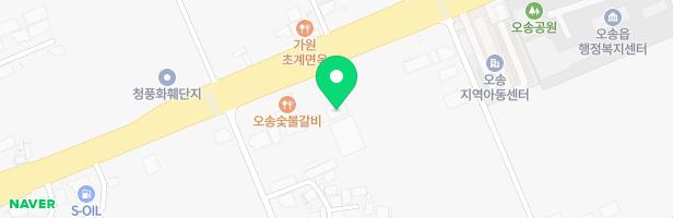 사회복지법인 강외오송어린이집 놀이터 지도 이미지