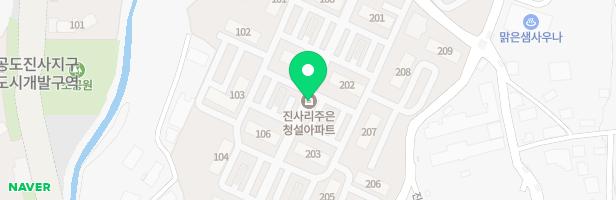 주은청설아파트 놀이터2(105동 옆) 지도 이미지
