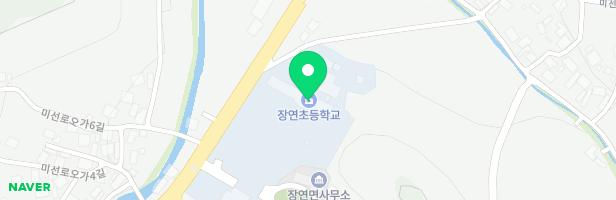 장연초등학교 병설유치원 놀이터 지도 이미지