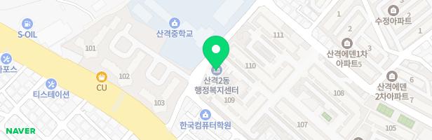 양우내안애아파트 어린이놀이터 지도 이미지
