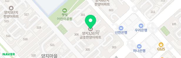 양지마을금호3단지아파트 테니스장 옆 놀이터 지도 이미지