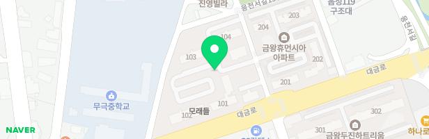 금왕주공1단지 어린이놀이터1호(102동 앞) 지도 이미지
