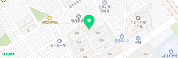 진주평거주공2차아파트 어린이놀이터 지도 이미지
