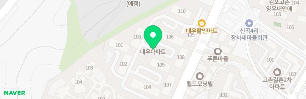 대우아파트 110동 놀이터 지도 이미지