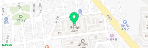 현대세솔아파트 어린이놀이터 지도 이미지
