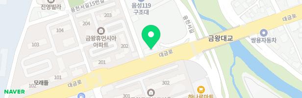 금왕어린이집 놀이터 지도 이미지