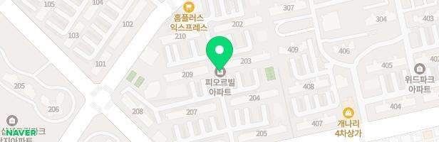 피오르빌아파트(203동) 지도 이미지