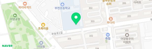 이리부천초등학교병설유치원 놀이시설 지도 이미지