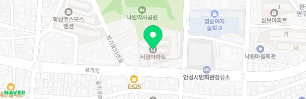 서광아파트 관리사무소 옆 놀이터 지도 이미지